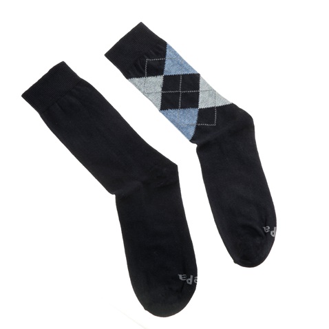 JEPA-Σετ ανδρικές κάλτσες  JEPA  ANKLE SOCK 2 PACK μπλε σκούρο