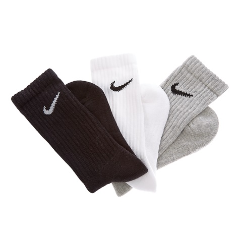NIKE-Σετ κάλτσες Nike μαύρες,λευκές,γκρι