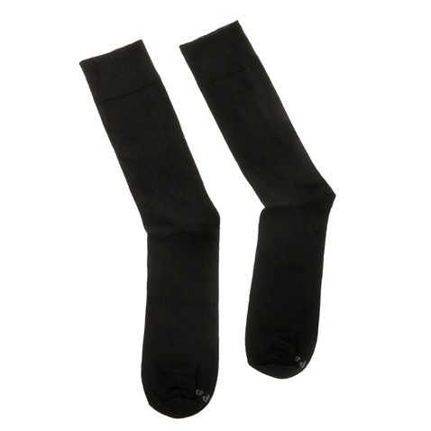 GSA-Κλασικές ανδρικές ψηλές κάλτσες GSA ANKLE SOCKS PLATINUM μαύρες