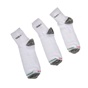 GSA-Σετ από 3 ανδρικές αθλητικές κάλτσες GSA STADION 500 SUPERCOTTON λευκές