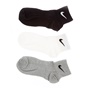 NIKE-Σετ κάλτσες Nike λευκές,γκρι,μαύρες