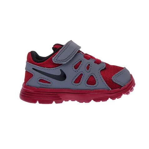 NIKE-Βρεφικά NIKE REVOLUTION 2 TDV γκρι-κόκκινα