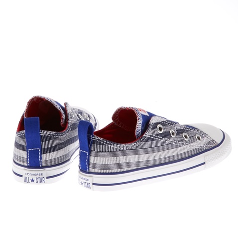 CONVERSE-Βρεφικά παπούτσια Chuck Taylor γκρι-μπλε