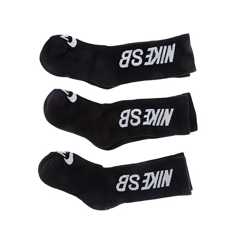 NIKE-Ανδρικές κάλτσες Nike Crew σετ 3 τμχ μαύρες
