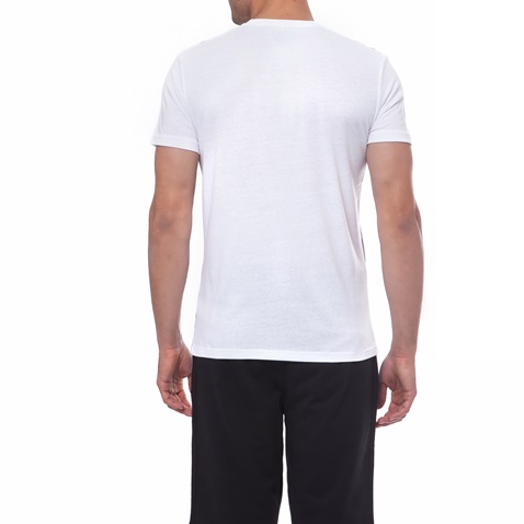 CONVERSE-Ανδρική μπλούζα Converse λευκή