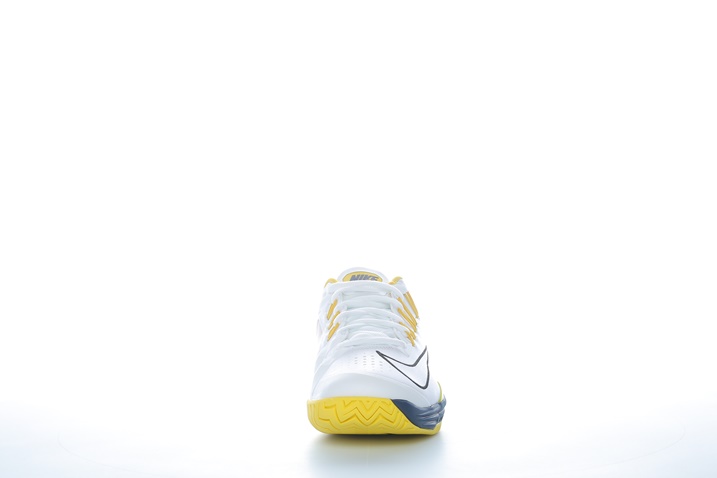 NIKE-Ανδρικά παπούτσια τέννις Nike  LUNAR BALLISTEC 1.5 λευκά-κίτρινα