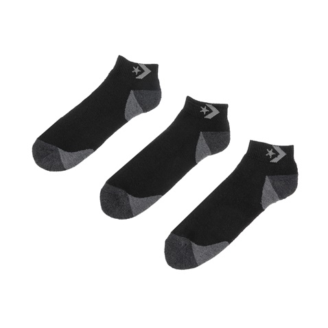 CONVERSE-Αντρικό σετ κάλτσες CONVERSE μαύρες-γκρι