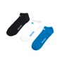 CONVERSE-Αντρικό σετ κάλτσες CONVERSE μαύρο-άσπρο-μπλε 