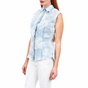 GUESS-Γυναικείο πουκάμισο GUESS μπλε-λευκό