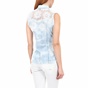 GUESS-Γυναικείο πουκάμισο GUESS μπλε-λευκό