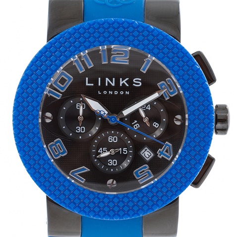LINKS OF LONDON-Unisex ρολόι Sport Excess LINKS OF LONDON μπλε - μαύρο