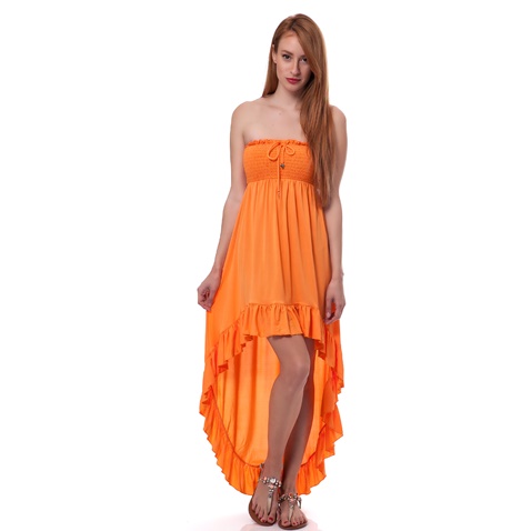 JUICY COUTURE-Γυναικείο φόρεμα Juicy Couture πορτοκαλί
