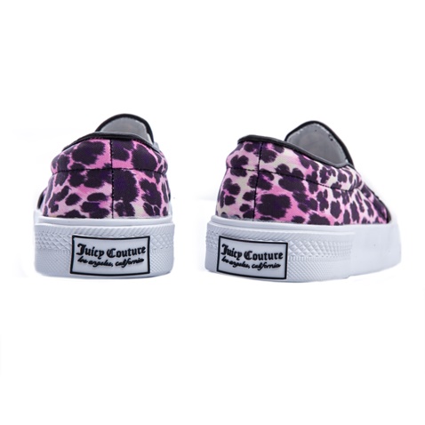 JUICY COUTURE-Γυναικεία slip-on παπούτσια Juicy Couture ροζ-μαύρα