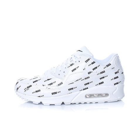 NIKE-Ανδρικά παπούτσια NIKE AIR MAX 90 PREMIUM λευκά με print