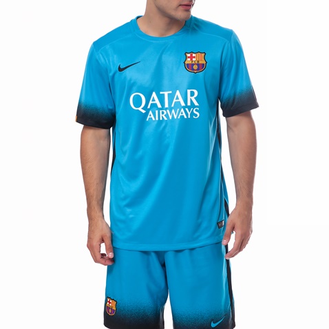 NIKE-Ανδρική μπλούζα Nike FC Barcelona μπλε