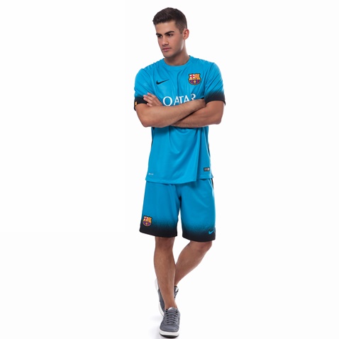NIKE-Ανδρική μπλούζα Nike FC Barcelona μπλε