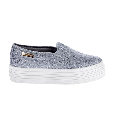 GUESS-Γυναικεία slip on παπούτσια Guess γκρι