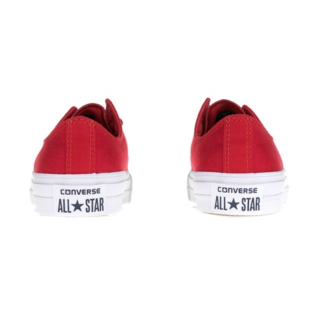 CONVERSE-Unisex παπούτσια Chuck Taylor All Star II Ox κόκκινα