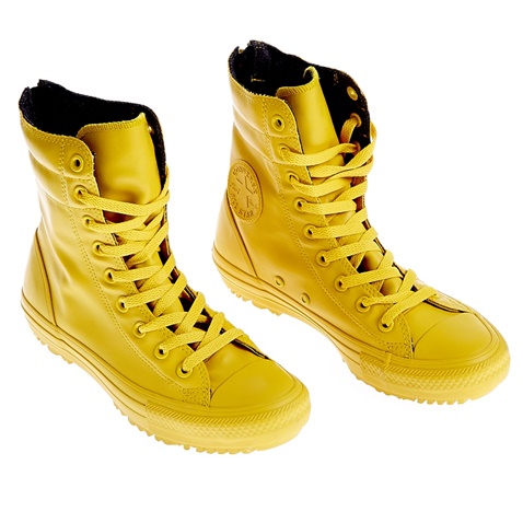 CONVERSE-Γυναικεία παπούτσια Chuck Taylor All Star Hi-Rise κίτρινα 