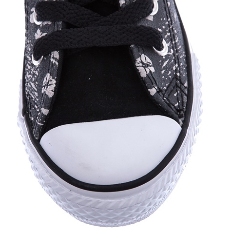 CONVERSE-Παιδικά παπούτσια Chuck Taylor All Star Side Zip μαύρα-γκρι