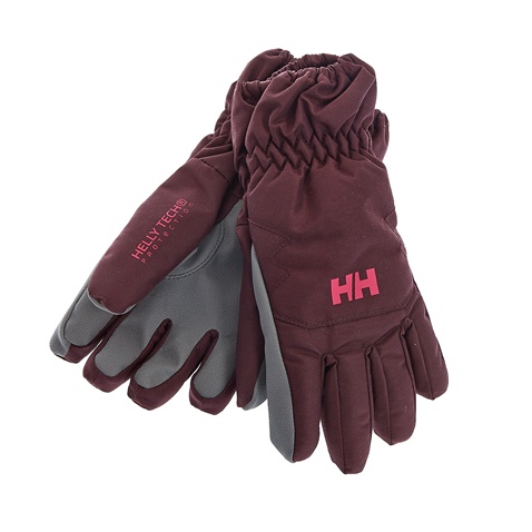 HELLY HANSEN-Παιδικά γάντια Helly Hansen μπορντώ
