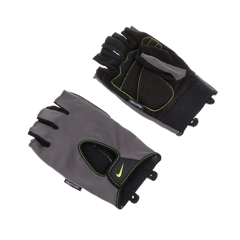 NIKE -Ανδρικά γάντια προπόνησης N.LG.B2.SL MENS FUNDAMENTAL μαύρα-γκρι 