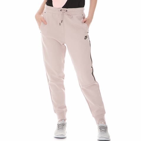 NIKE-Γυναικεία φόρμα Nike SW TCH FLC ροζ
