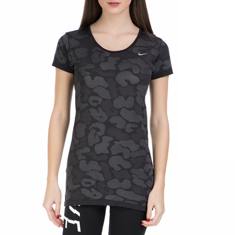 NIKE-Γυναικεία αθλητική μπλούζα Nike γκρι