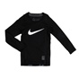 NIKE-Παιδική μακρυμάνικη μπλούζα Nike HBR COMP LS YTH μαύρη