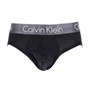 CK UNDERWEAR-Ανδρικό σλιπ Calvin Klein μαύρο