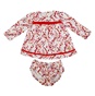 JUICY COUTURE KIDS-Βρεφικό σετ Juicy Couture λευκό