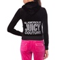 JUICY COUTURE-Γυναικεία ζακέτα Juicy Couture μαύρη