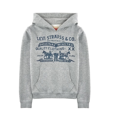 LEVI'S KIDS-Παιδικό φούτερ Levi's Kids γκρι