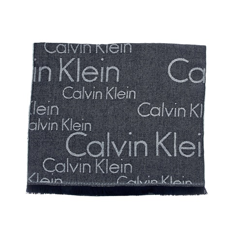 CALVIN KLEIN JEANS-Ανδρικό κασκόλ Calvin Klein Jeans γκρι