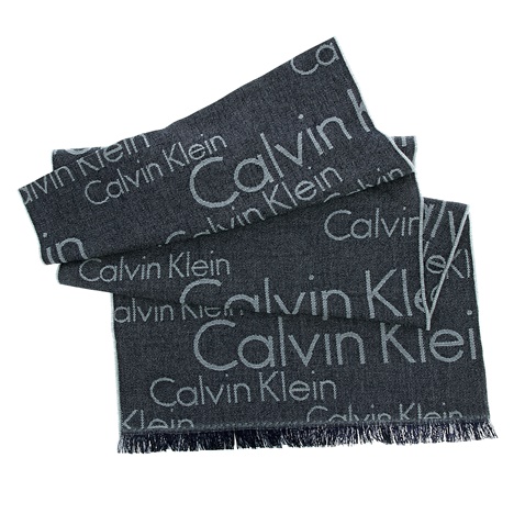 CALVIN KLEIN JEANS-Ανδρικό κασκόλ Calvin Klein Jeans γκρι