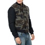 CALVIN KLEIN JEANS-Ανδρικό μάλλινο jacket  Adde 2 Ανδρικό μάλλινο jacket με print παραλλαγής