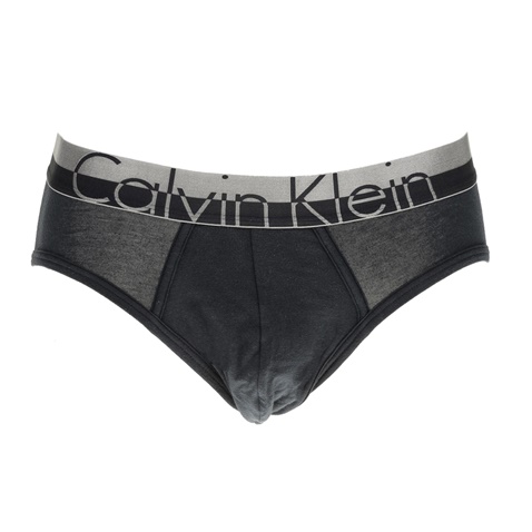 CK UNDERWEAR-Ανδρικό εσώρουχο σλιπ CK Underwear HIP BRIEF μαύρο