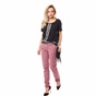 SCOTCH & SODA-Γυναικείο παντελόνι SCOTCH & SODA ροζ σκούρο