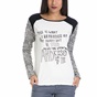SCOTCH & SODA-Γυναικεία μπλούζα MAISON SCOTCH λευκή-μαύρη                