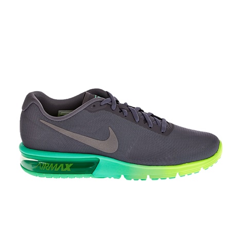 NIKE-Γυναικεία αθλητικά παπούτσια NIKE AIR MAX SEQUENT γκρι-πράσινο
