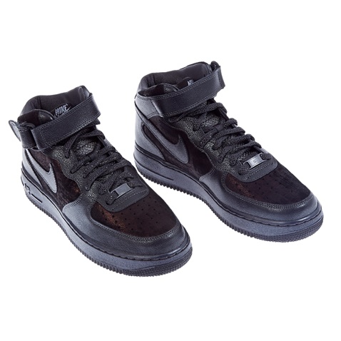NIKE-Γυναικεία παπούτσια NikeAIR FORCE 1 '07 MID PRM μαύρα