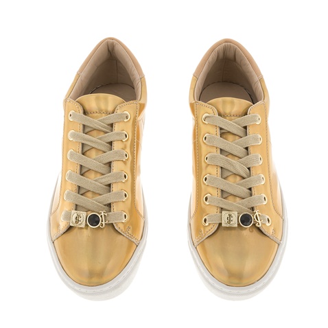 JUICY COUTURE-Γυναικεία παπούτσια JUICY COUTURE LARA χρυσά 