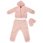 JUICY COUTURE KIDS-Βρεφικό σετ Juicy Couture ροζ