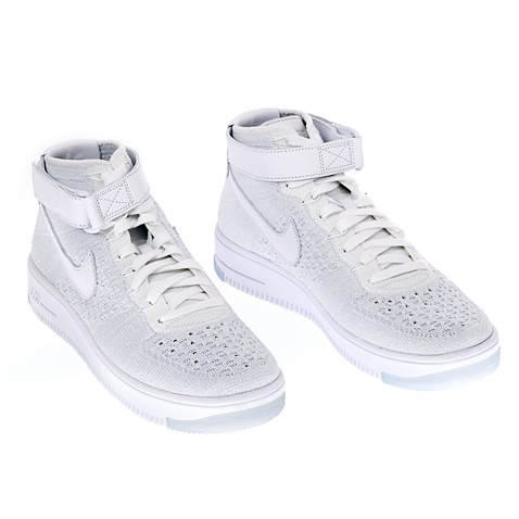 NIKE-Γυναικεία αθλητικά παπούτσια NIKE AF1 FLYKNIT λευκά