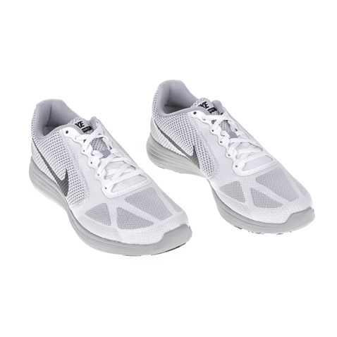 NIKE-Ανδρικά αθλητικά παπούτσια NIKE REVOLUTION 3 λευκά 