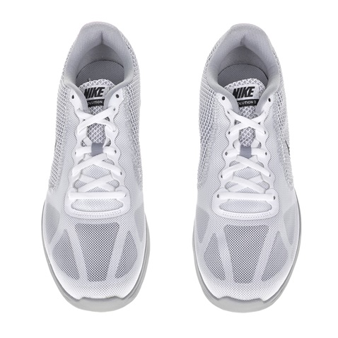 NIKE-Ανδρικά αθλητικά παπούτσια NIKE REVOLUTION 3 λευκά 