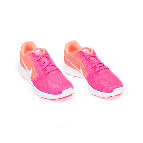NIKE-Γυναικεία παπούτσια NIKE REVOLUTION 3 ροζ-πορτοκαλί