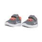 NIKE-Παιδικά αθλητικά παπούτσια NIKE REVOLUTION 3 (TDV) γκρι-πορτοκαλί