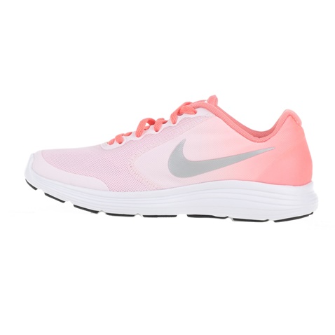 NIKE-Παιδικά αθλητικά παπούτσια NIKE REVOLUTION 3 (GS) ροζ-λευκά