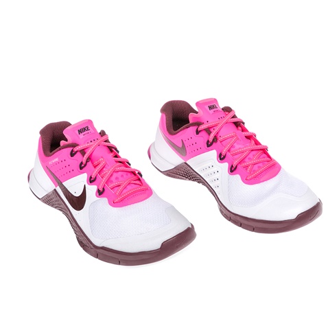 NIKE-Γυναικεία παπούτσια NIKE NIKE METCON 2 άσπρα-ροζ